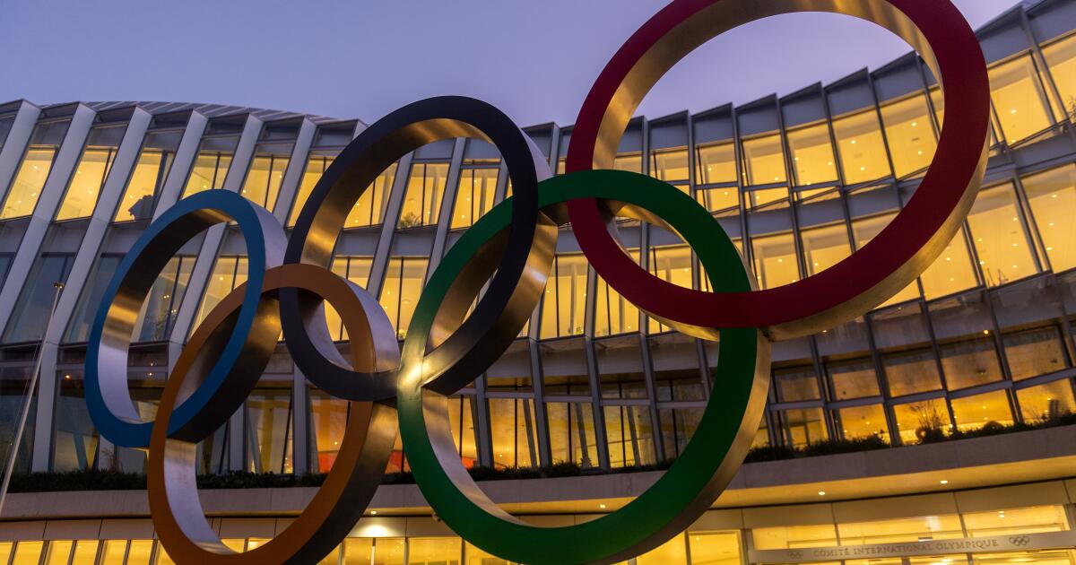 Transgender women banned from the 2028 L.A. Olympics by new IOC policy