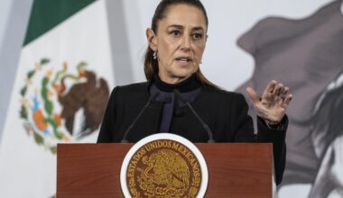 Sheinbaum is defiant as Trump vows military action in Mexico