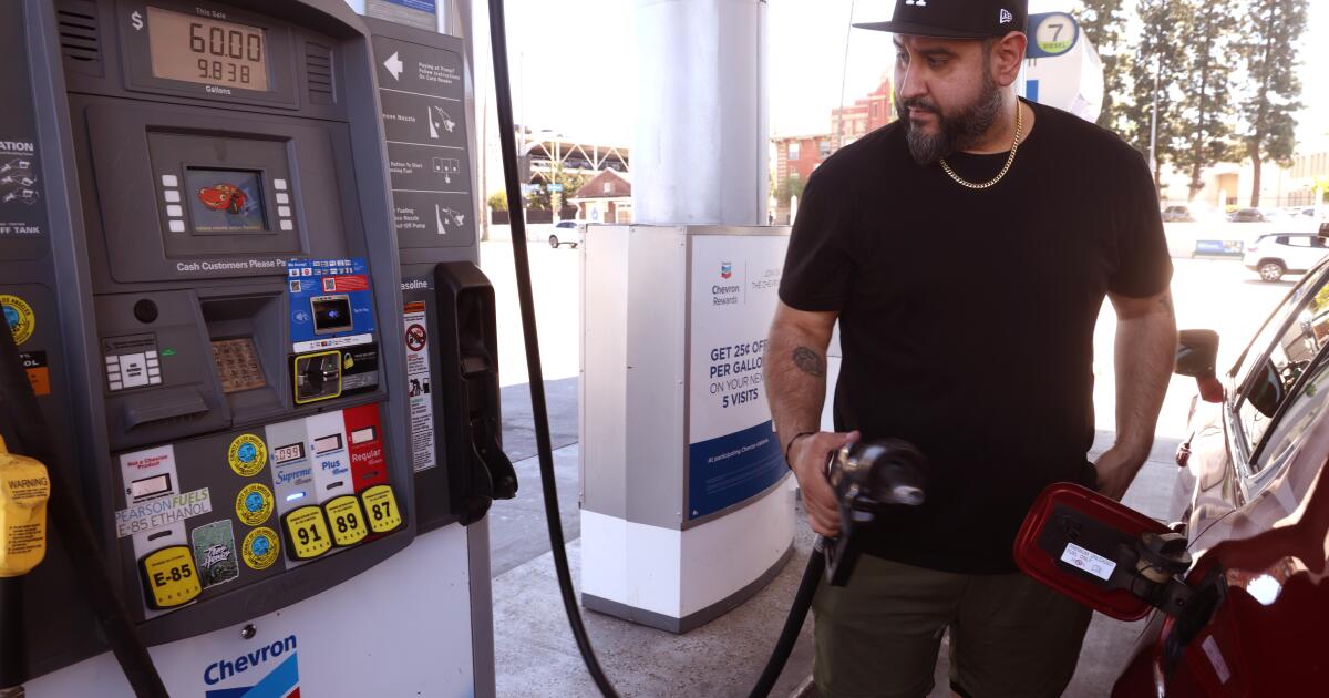 How the spike in gas prices is jolting California's giant economy