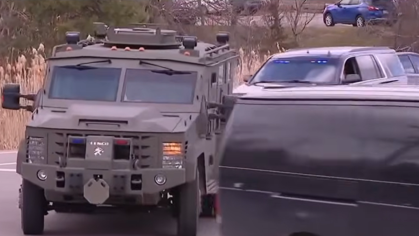 Security guard injured, 30 LEOs treated for smoke inhalation