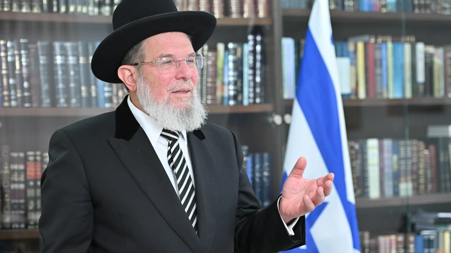 Israeli chief rabbi issues wartime Passover guidelines - JNS.org