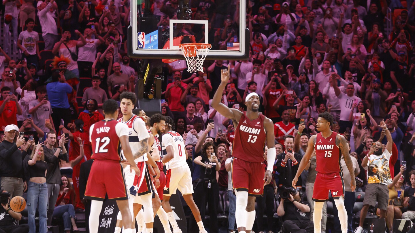 Bam Adebayo scores 83, passes Kobe Bryant for second most in a game in NBA history