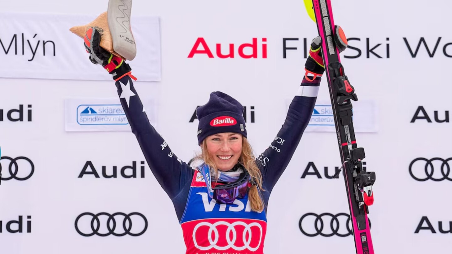 Mikaela Shiffrin wins 109th World Cup race, nears record-tying overall season title