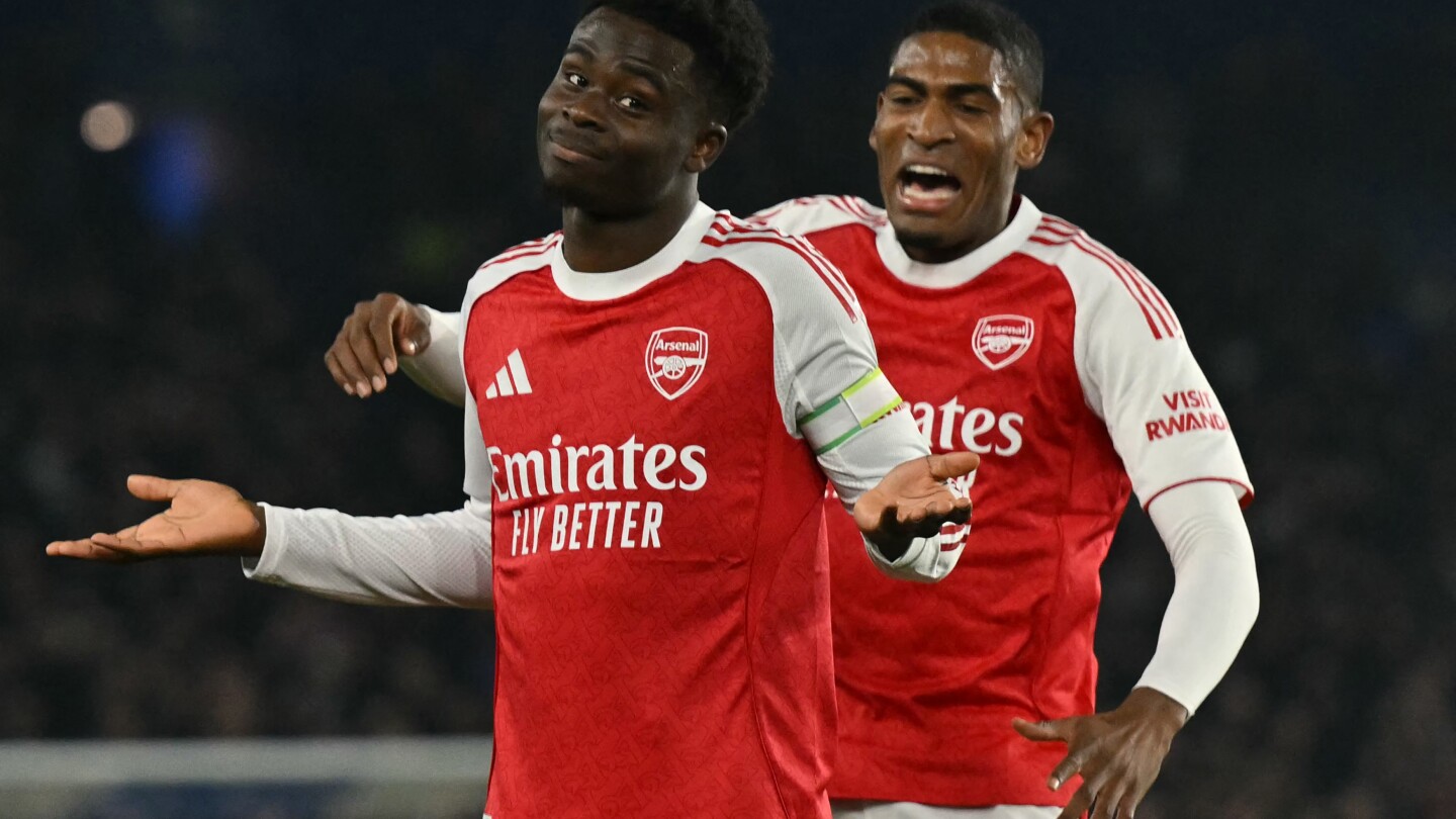 Brighton 0-1 Arsenal: Gunners ride Saka's early goal to away win