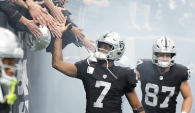 Raiders spent third-round pick, $58.5 million for 15 games with Geno Smith