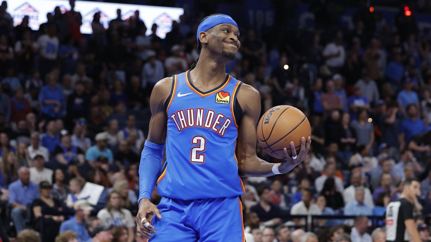 Shai Gilgeous-Alexander's big night: Ties Wilt Chamberlain in record books, hits game-winner vs. Denver