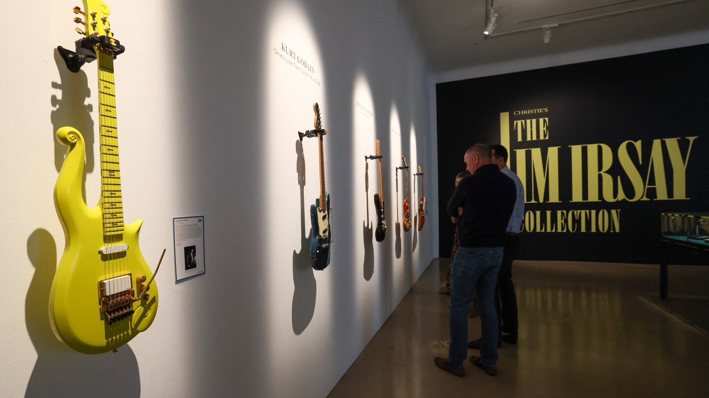 Jim Irsay collection generates $93 million at auction