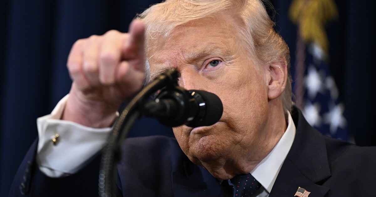 Trump says U.S. is 'achieving major strides' in Iran toward military objectives