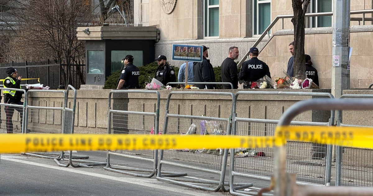 Shooting outside the U.S. Consulate in Toronto