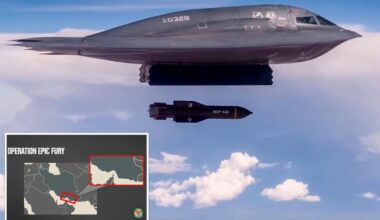 US drops 5K-pound bunker busters on missile sites near Strait of Hormuz