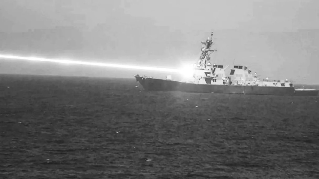 The U.S. Navy's Arleigh Burke class destroyer USS Preble used its High-Energy Laser with Integrated Optical Dazzler and Surveillance (HELIOS) system to down four drones in a demonstration last year, Lockheed Martin has shared.