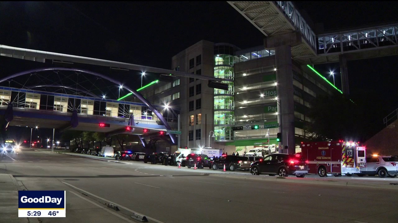 Dallas PD shoot man in children's hospital parking lot
