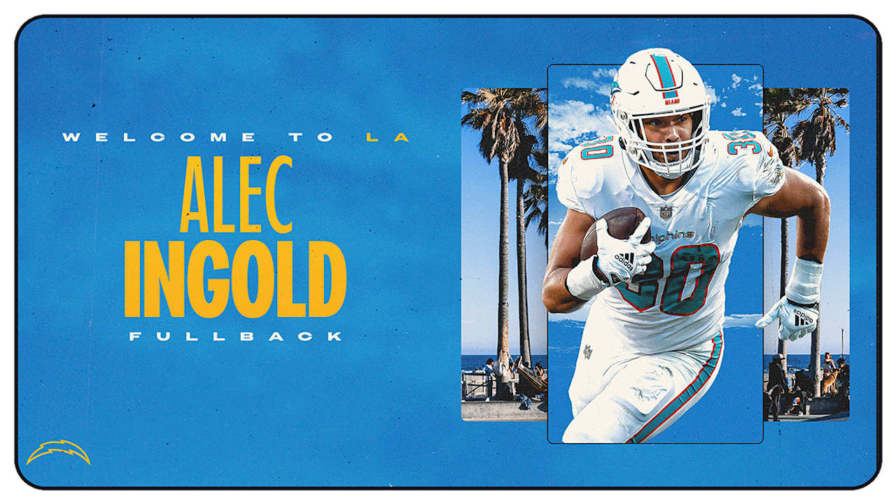 Los Angeles Chargers Agree to Terms with Pro Bowl Fullback Alec Ingold