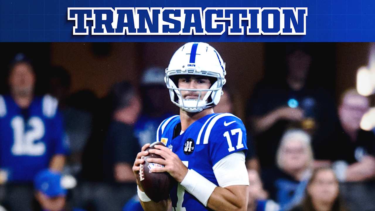Colts place transition tag on QB Daniel Jones
