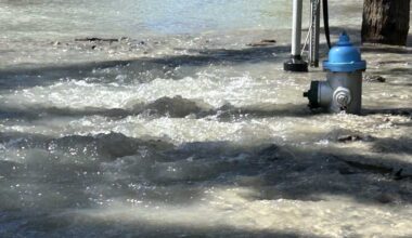 New Orleans watermain break near Tulane