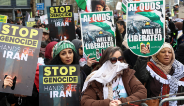 Large protest held in London against US-Israeli war on Iran | US-Israel war on Iran