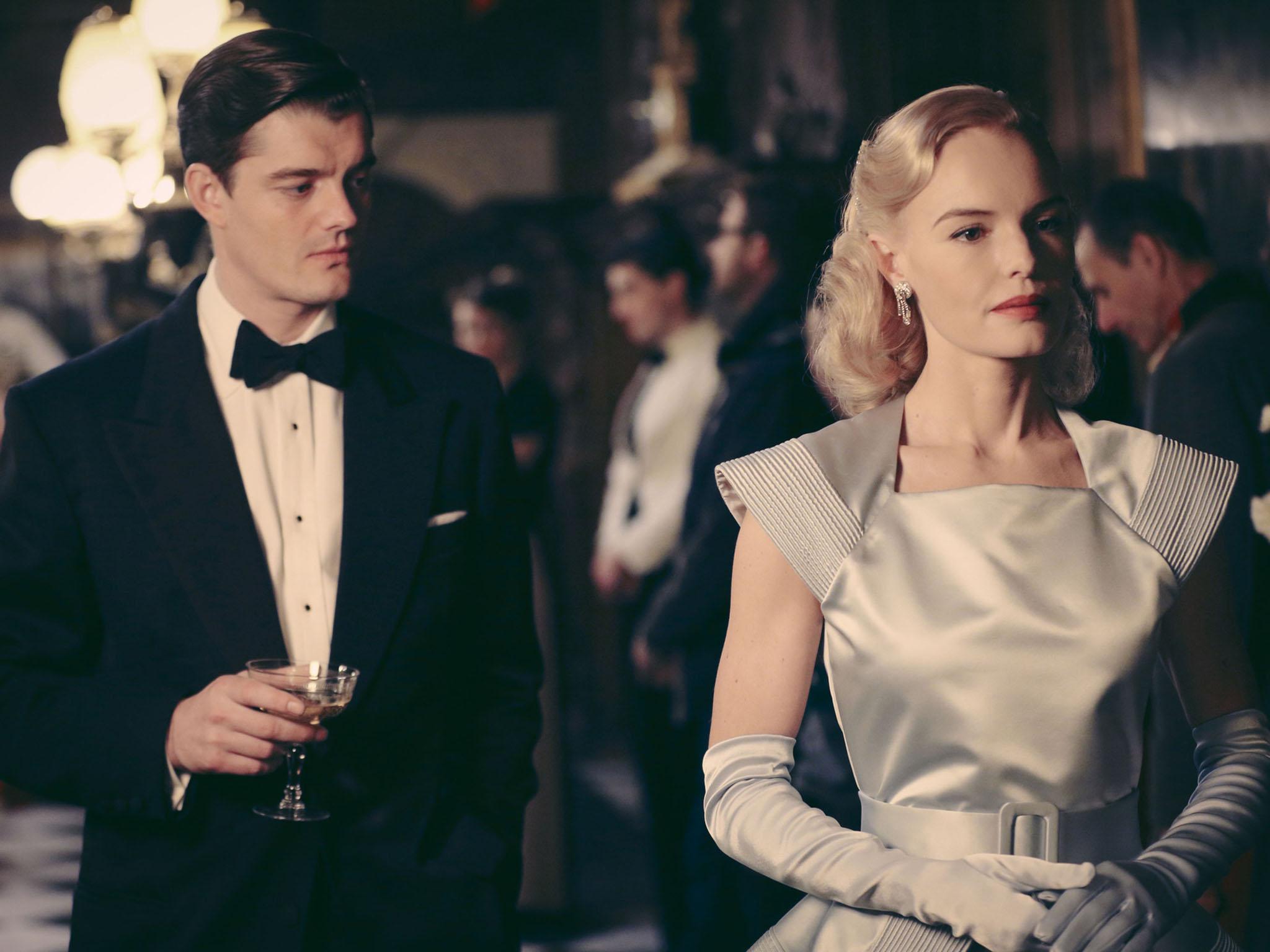Sam Riley and Kate Bosworth in ‘SS-GB’