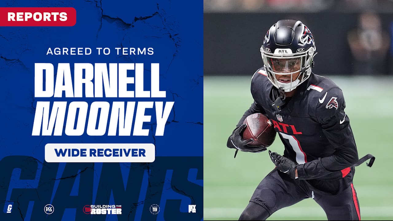 Giants agree to terms with WR Darnell Mooney, pending a physical