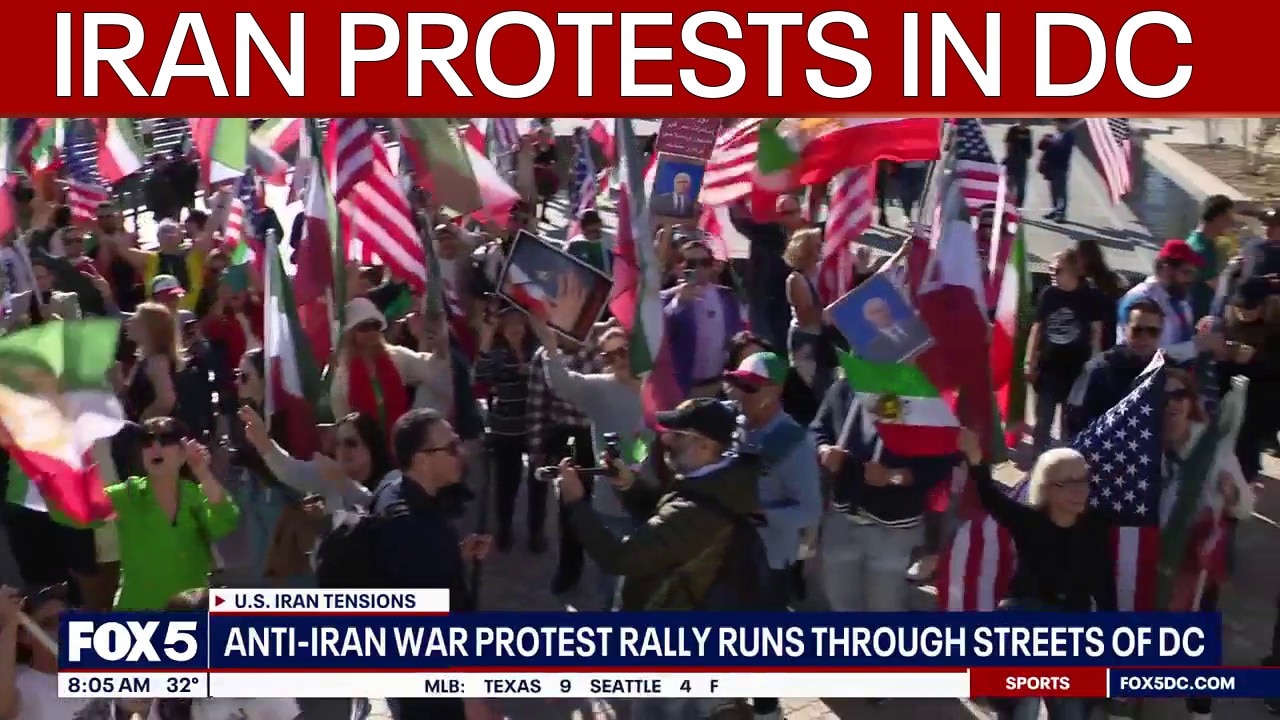 US-Iran tensions spark DC demonstrations