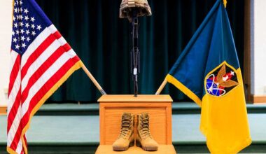 US service members killed in hostile action each year since 1980