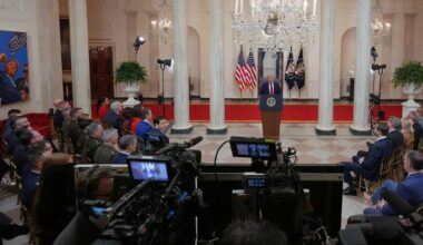 False claims Trump made as he addressed the nation about Iran :: WRAL.com