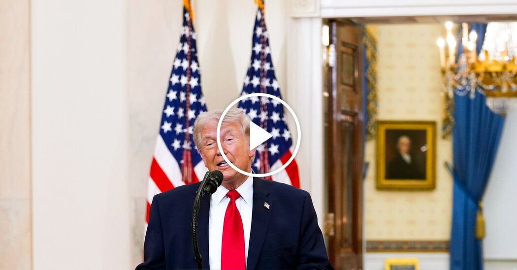 Trump Asserts War in Iran Is ‘Nearing Completion’