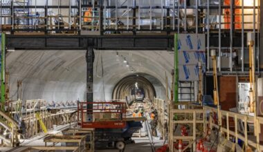 REM's Trudeau airport station is 80 per cent completed