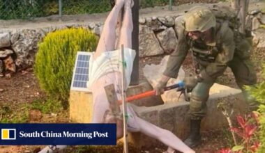 Israel jails soldiers for vandalising Jesus statue in Lebanon