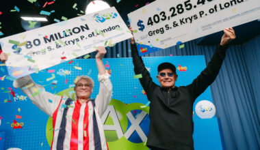 London, Ont., duo wins record $80M Lotto Max jackpot