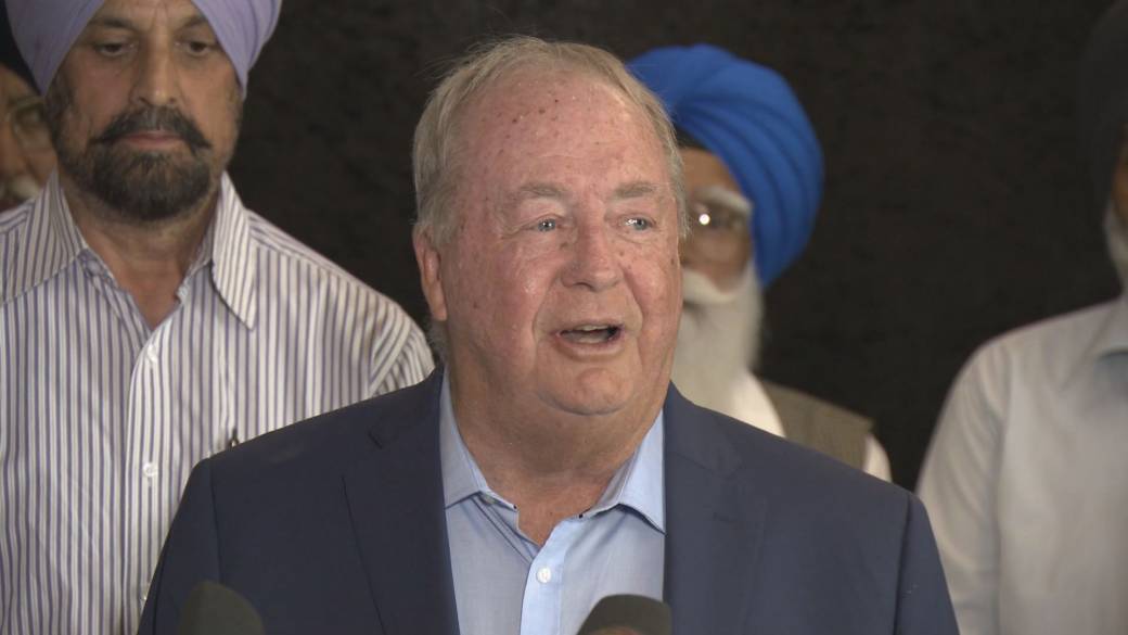 Click to play video: 'Former Surrey mayor Doug McCallum pleased with province’s push for city to ditch RCMP'