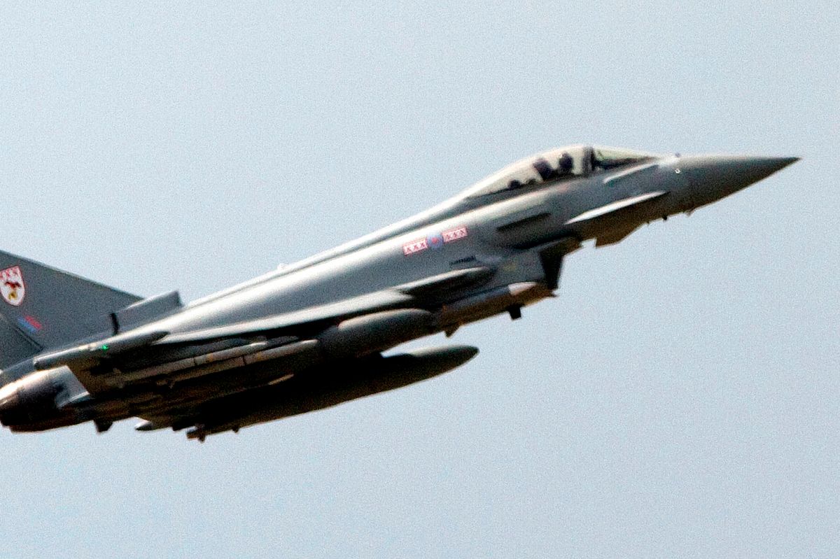 RAF Typhoon Eurofighters