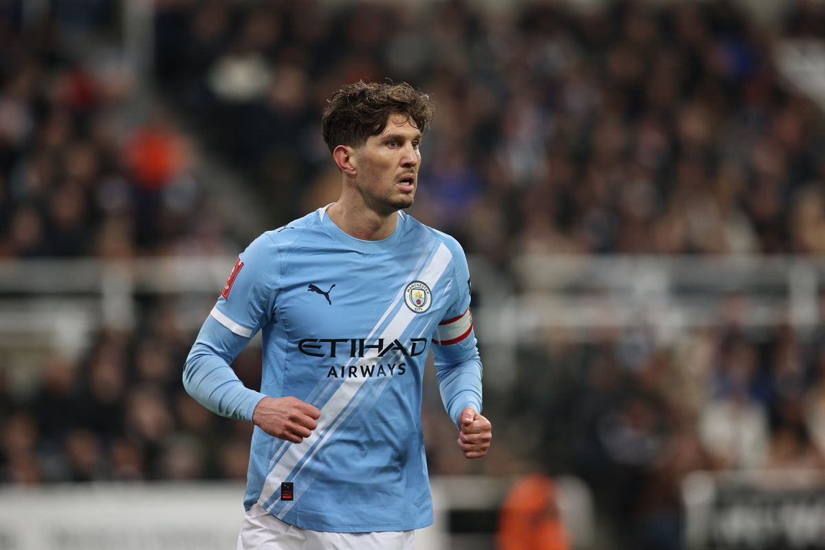 John Stones in action for Manchester City