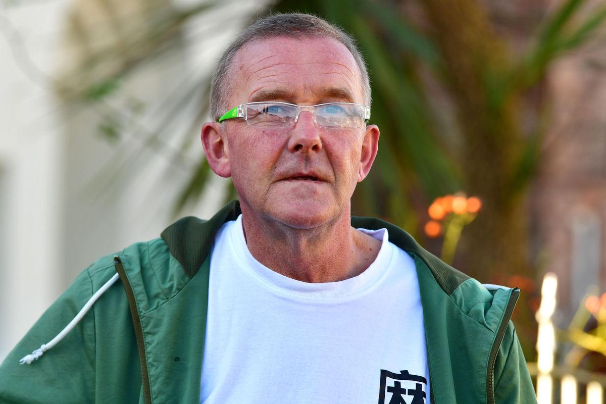 Cannabis campaigner Gary Youds