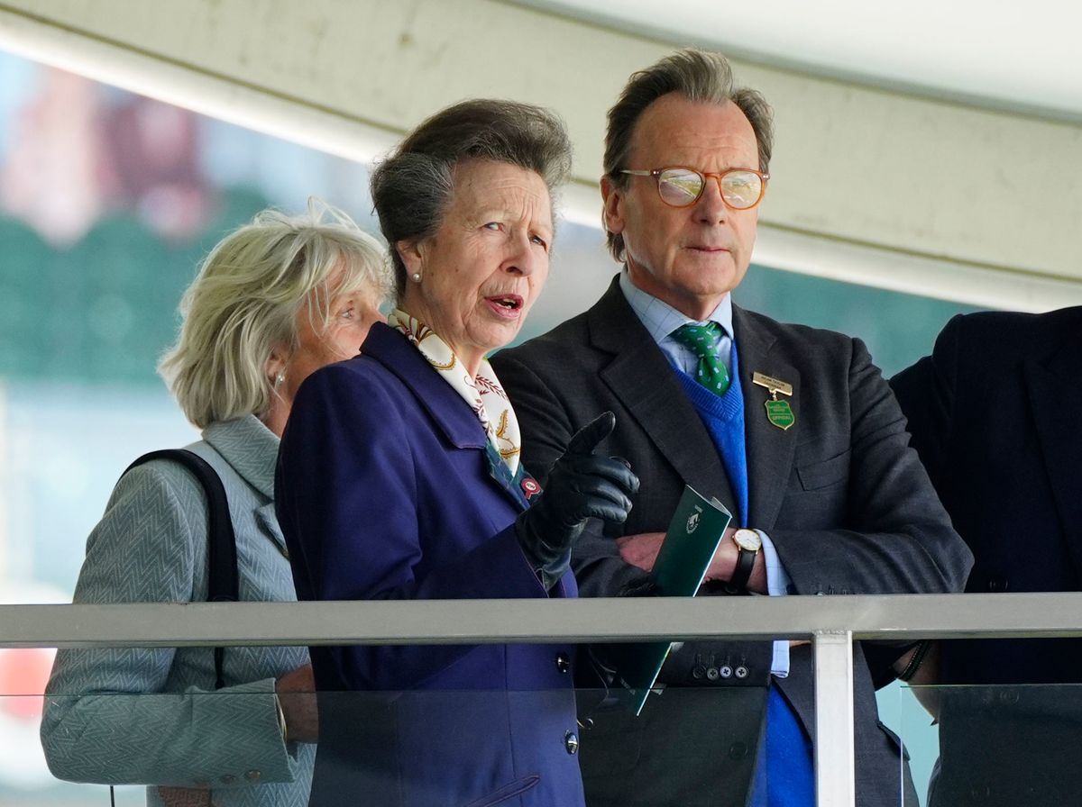 The Princess Royal on day one of the Randox Grand National Festival at Aintree Racecourse