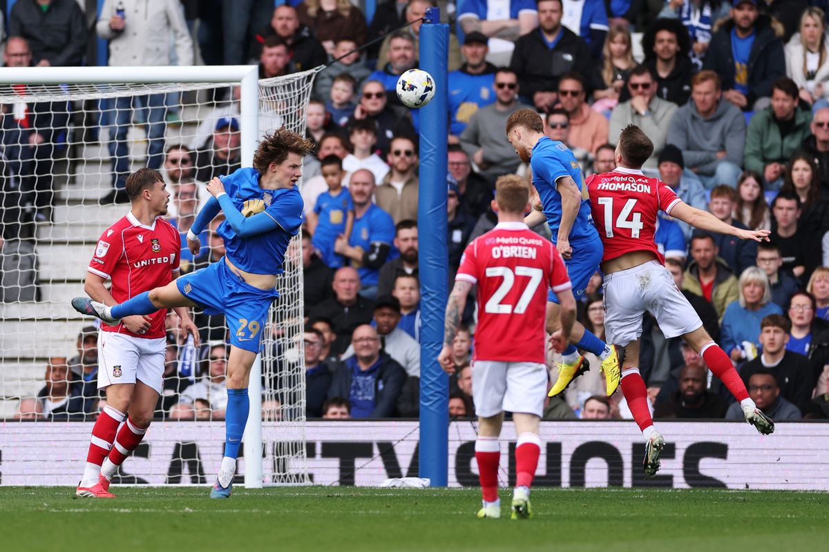 Carlos Vicente of Birmingham City scores against Wrexham