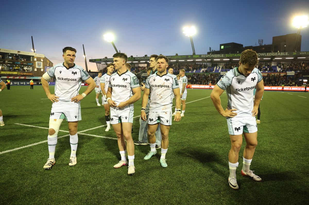 Dejected Ospreys at full time