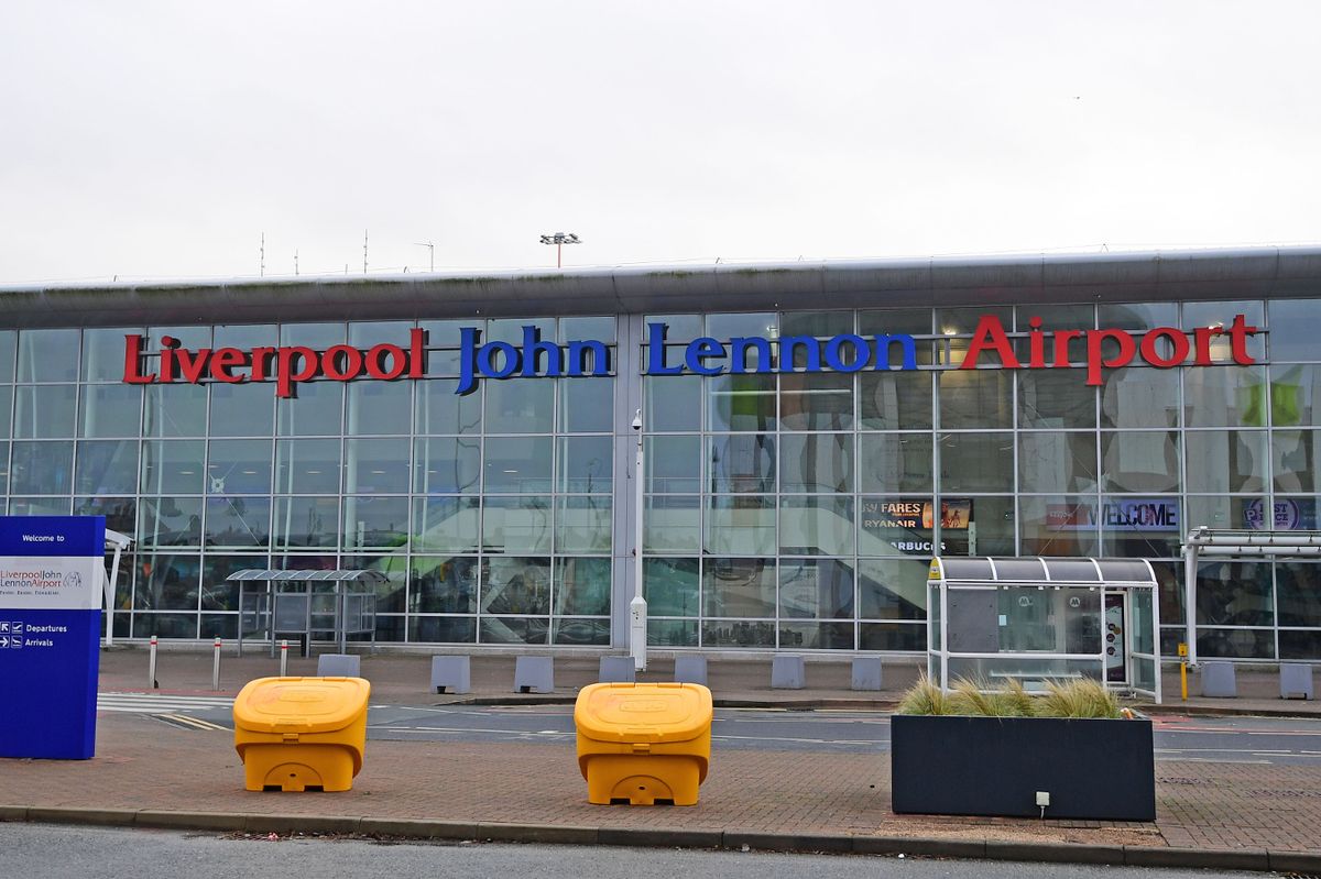 Liverpool John Lennon Airport.
