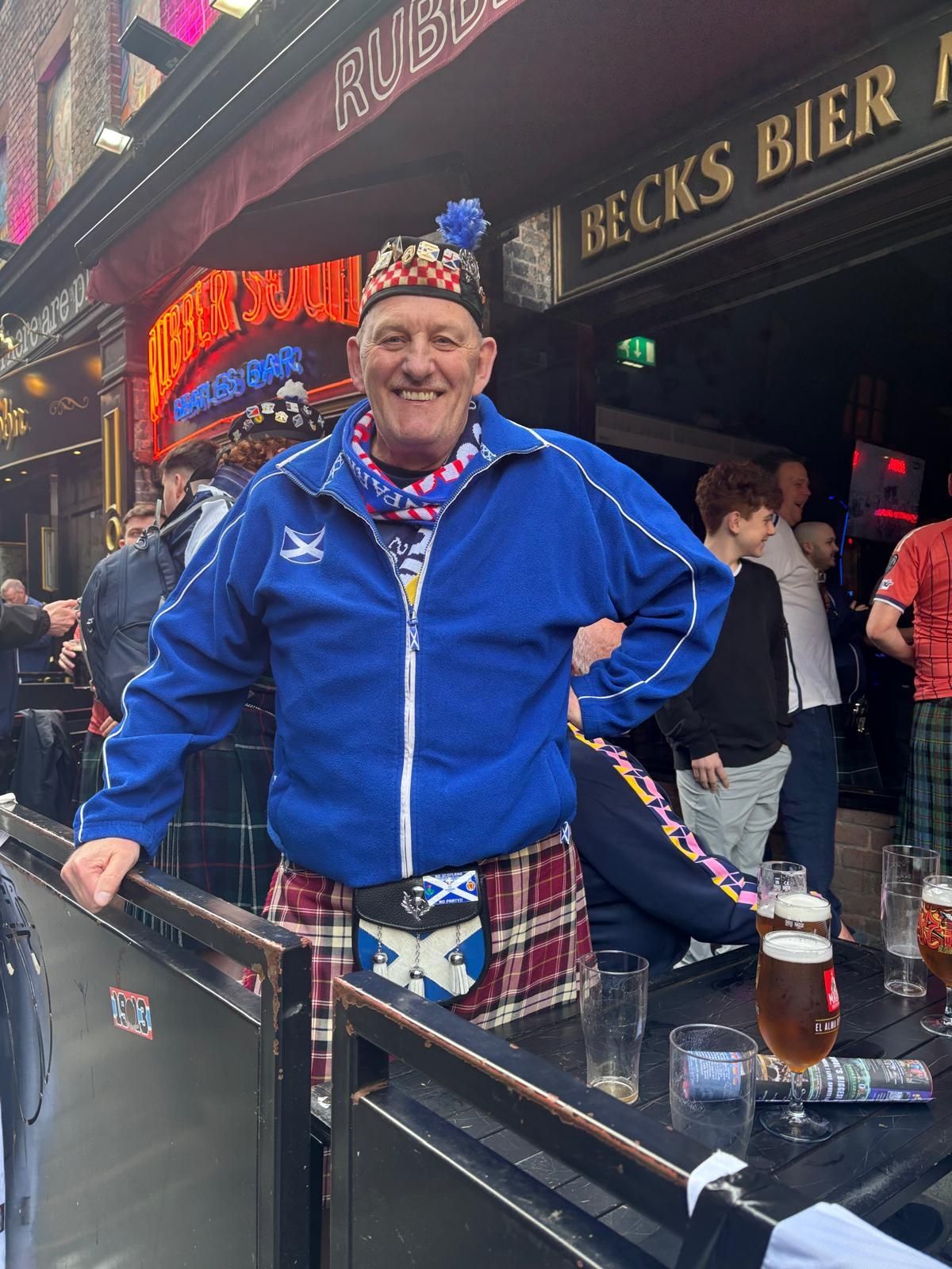 Arnie Friedrichson on Mathew Street