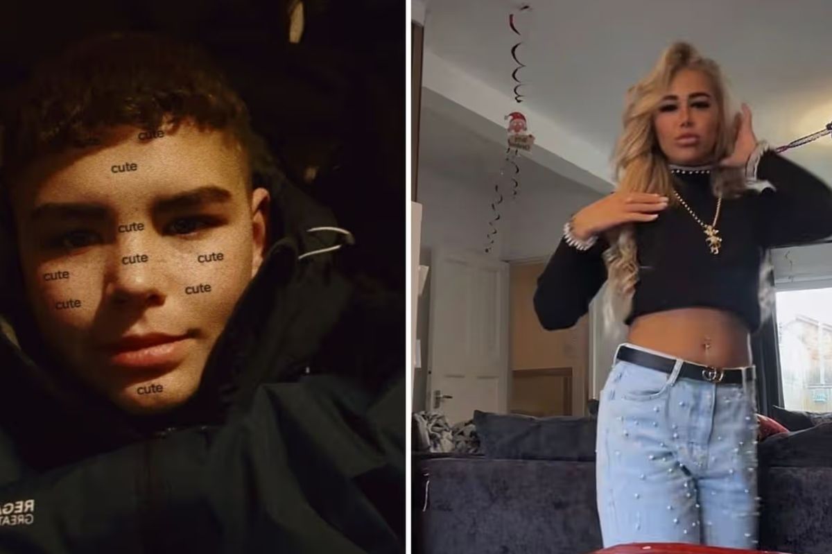 Archie Rycroft and Kayla Smith