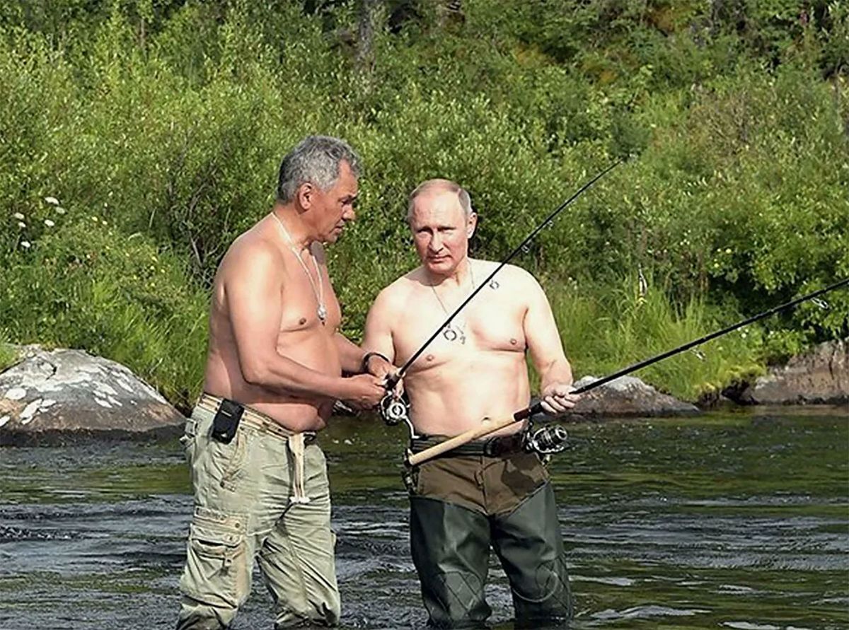 Shoigu and Putin