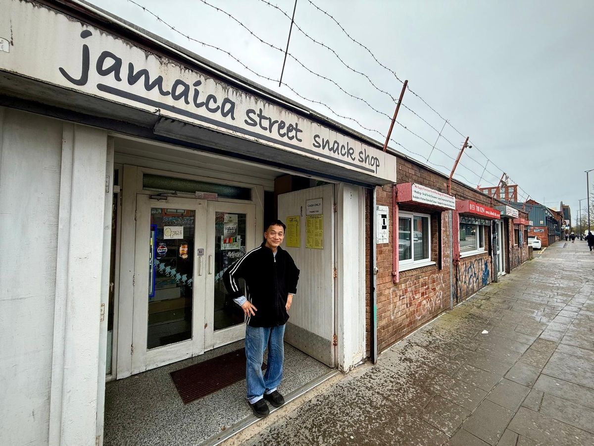 Terry Lau is a bona fide Baltic Triangle legend and runs the Jamaica Street Snack Shop