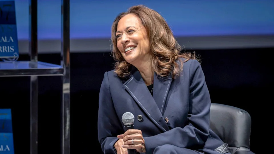 Vice President Kamala Harris on her book tour