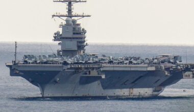 Live - USS Gerald Ford moves into Red Sea as Iran says Hormuz will stay shut