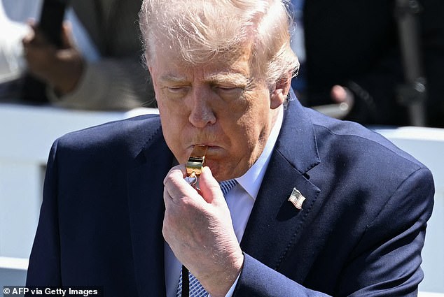 A whistle kicks off the annual competition, in which eggs are hurled down the hill