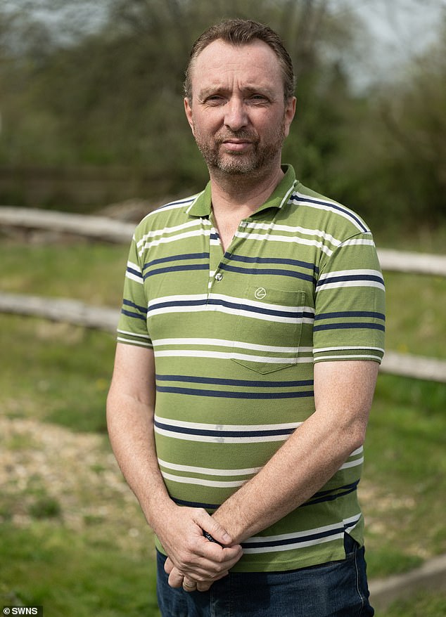 Local Peter Foy lives five minutes away from the site and said 'all hell descended upon us'