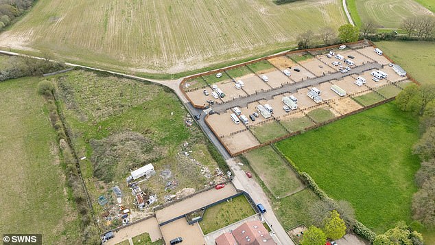 The local council has issued two 'stop notices' to try to force work to cease under the Town and Country Planning Act - but it has continued