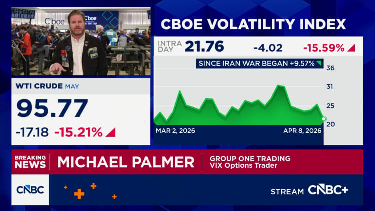 'We've had a big pullback in volatility': Group One's Michael Palmer on Iran war uncertainty