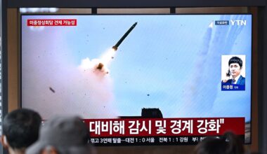 North Korea fires ballistic missiles, flexing muscle amid Iran war