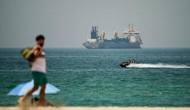 Hormuz ship traffic surged and then slowed after weekend attacks