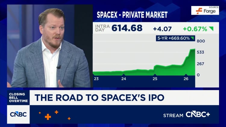 Early SpaceX investor Chad Anderson talks the company's massive potential IPO